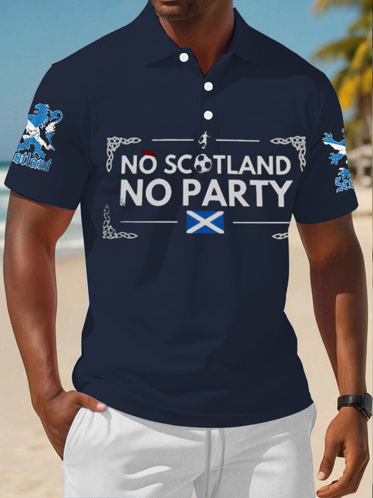 Men's UK Football Lover Scotland polo shirt