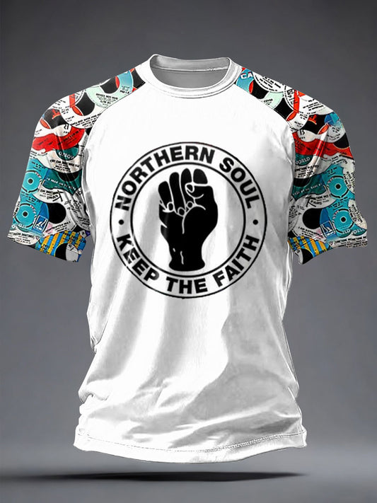 Men's UK Music Northern Soul Lover short sleeve t-shirt