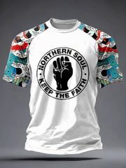 Men's UK Music Northern Soul Lover short sleeve t-shirt