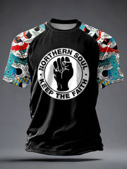 Men's UK Music Northern Soul Lover short sleeve t-shirt