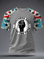 Men's UK Music Northern Soul Lover short sleeve t-shirt