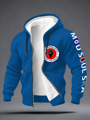 Men's UK Music Northern Soul Lover Zip-Up Hoodie
