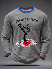 Men's UK Music Northern Soul Lover Waffle Long Sleeve T-Shirt