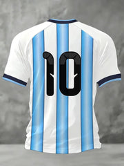 Men's 2026 Soccer Game Gift For Soccer Fans Casual Tee