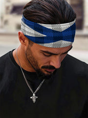 Scotland Football Lover Printed Sports Headband