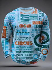 Men's UK Mods Music Lover Waffle Long Sleeve T-Shirt