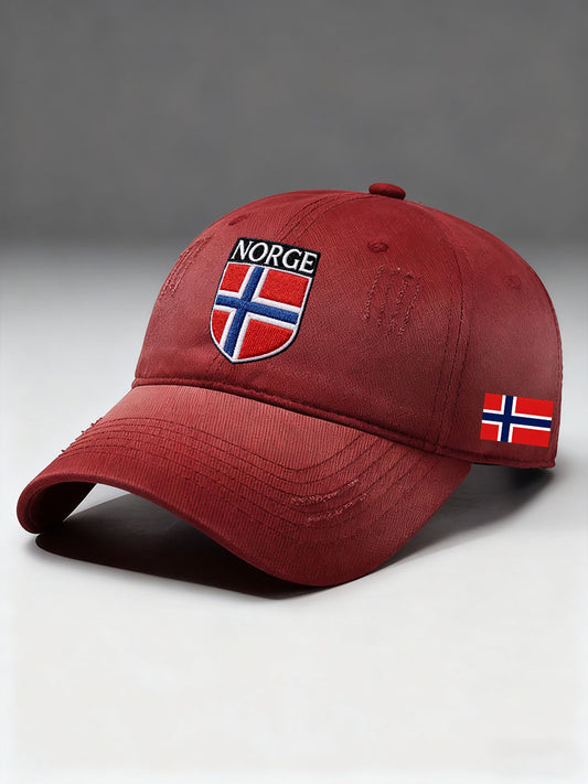 Unisex Norway Football Lover Printed Hat