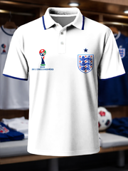 Men's UK Football Lover 2026 England Printed polo shirt