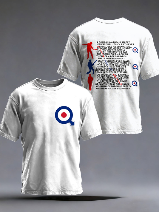 Men's UK Mods Music Lover short sleeves t-shirt