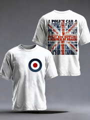 Men's UK Mods Music Lover short sleeves t-shirt