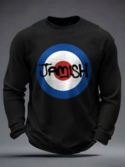 Men's UK Mods Music Lover Waffle Long Sleeve T-Shirt