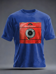 Men's UK Mods Music Lover imitation cotton short-sleeved T-shirt