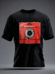 Men's UK Mods Music Lover imitation cotton short-sleeved T-shirt