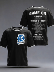 Men's UK Football Lover Scotland 2026 Printed  short sleeves t-shirt