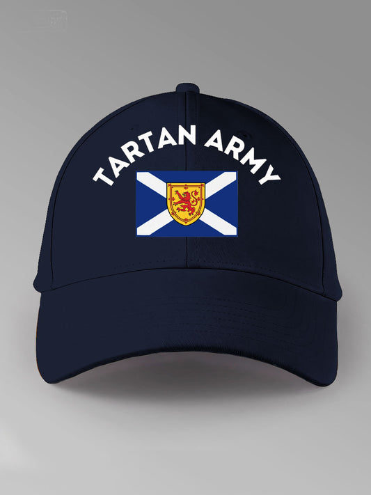 Unisex Scotland Football Lover Tartan Army Printed Hat