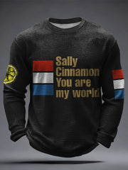 Men's UK Roses Music Lover Printed Waffle Tops