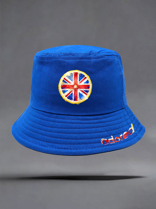 Unisex  Lemon Roses Music Lover Printed Hat