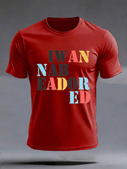 Men's  Lemon Roses Music Lover Printed imitation cotton short-sleeved T-shirt