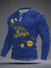 Men's iLemon Roses Music Lover Printed Tops