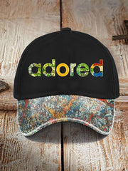 Unisex Lemon Roses Music Lover Printed Hat