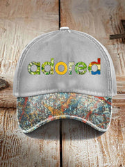 Unisex Lemon Roses Music Lover Printed Hat