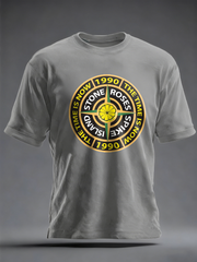 Men's Lemon Roses Music Lover Printed imitation cotton short-sleeved T-shirt