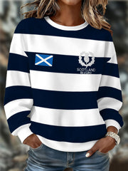 Women's Scotland Rugby Lover Printed Sweatshirt