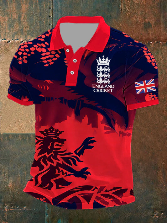 Men's Cricket Printed Shirt