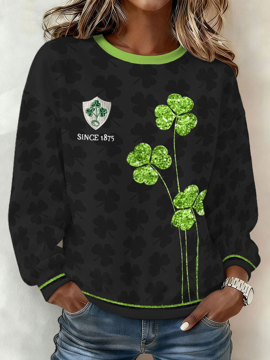 Women's Ireland Rugby Lover Printed Sweatshirt