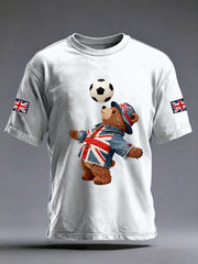 Men's British Style Printed T-shirt