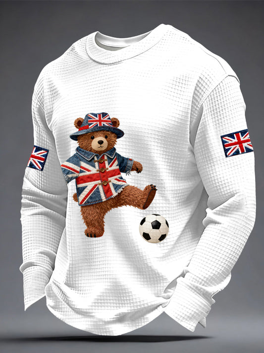 Men's British Style Waffle Top