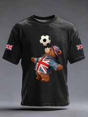 Men's British Style Printed T-shirt