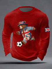 Men's British Style Waffle Top
