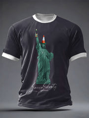 Men's Scotland Football Lover Printed T-shirt
