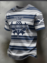 Men's Scotland Rugby Lover Printed T-shirt
