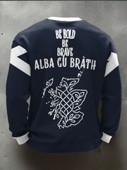 Men's Scotland Rugby Lover Printed Sweatshirt
