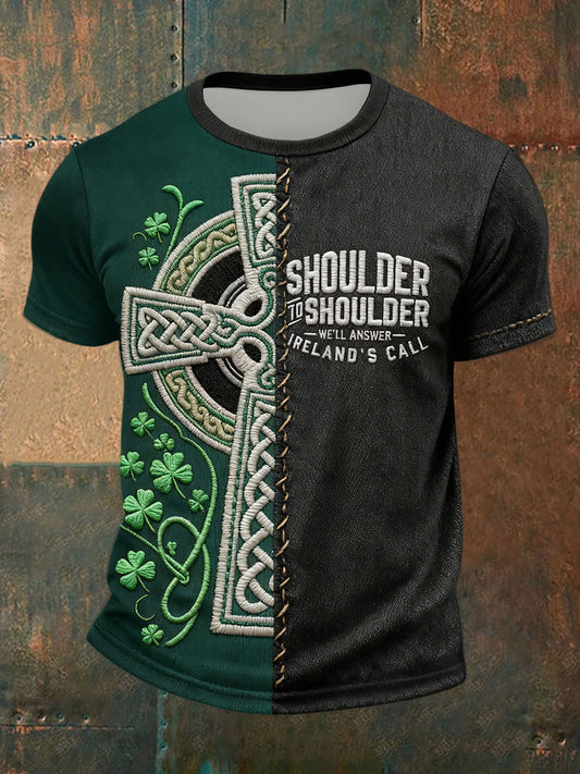 Men's Ireland Rubgy Lover Printed T-shirt
