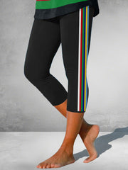 Women's Nations of Rugby Lover Printed Seven-minute Bottoms
