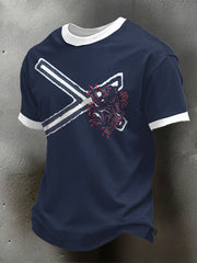 Men's Scotland Rugby Lover Printed T-shirt