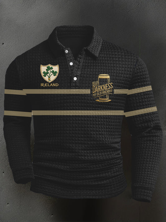 Men's Hello Darkness My Old Friend Long Sleeve Shirt