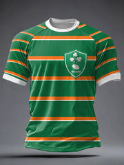Men's  Ireland Rugby Lover Printed short sleeve t-shirt