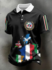 Men's Nations of Rugby Lovers Printed Casual Tops
