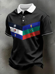 Men's Nations of Rugby Lovers Printed Casual Tops