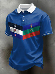 Men's Nations of Rugby Lovers Printed Casual Tops