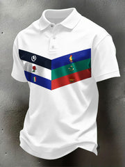 Men's Nations of Rugby Lovers Printed Casual Tops