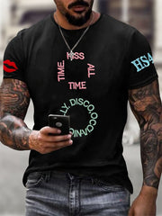 Men's Harry Style Music Lovers imitation cotton short-sleeved T-shirt
