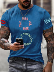 Men's Harry Style Music Lovers imitation cotton short-sleeved T-shirt