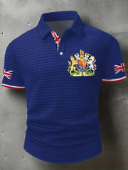 Men's UK Flag Printed short sleeve shirt