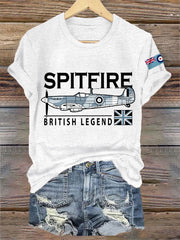 Women's Vintage Spitfire British Legend Casual Tee