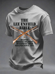 Men's british soldier imitation cotton short-sleeved T-shirt